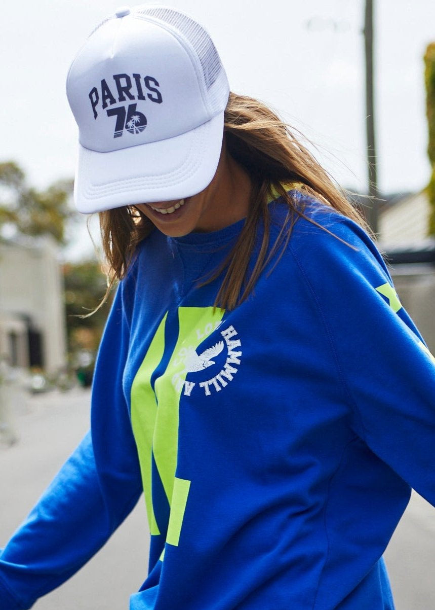 RETRO PARIS 76 WHITE CAP - SALE