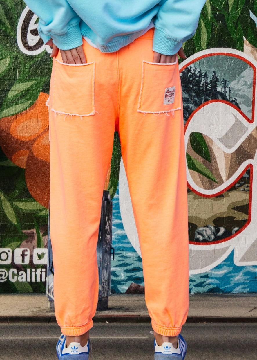 CAPRI ORANGE TRACK PANT - SALE