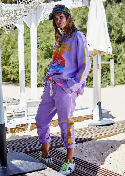 CALIFORNIA TRACK PANT - LAVENDER - SALE