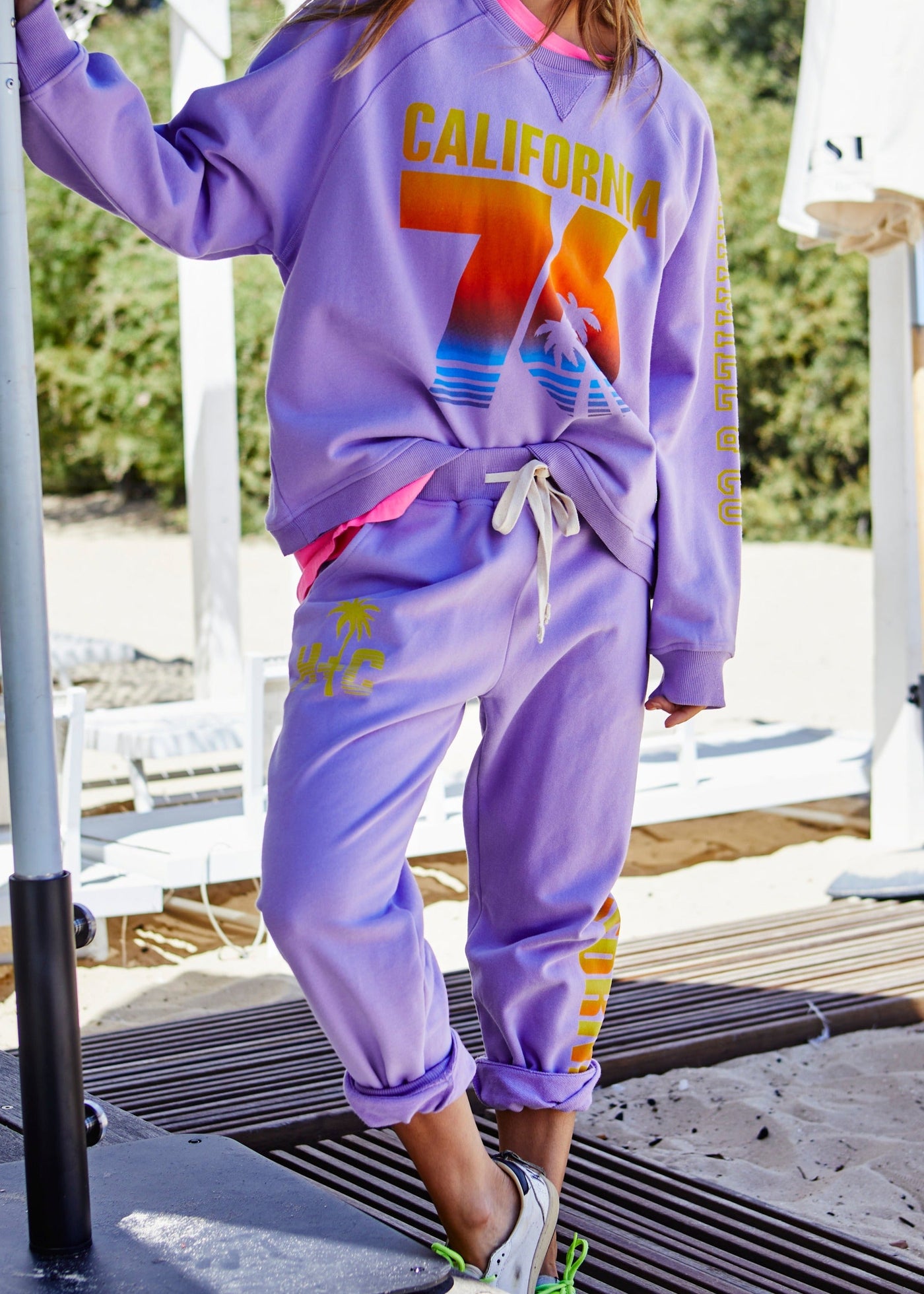 CALIFORNIA TRACK PANT - LAVENDER - SALE