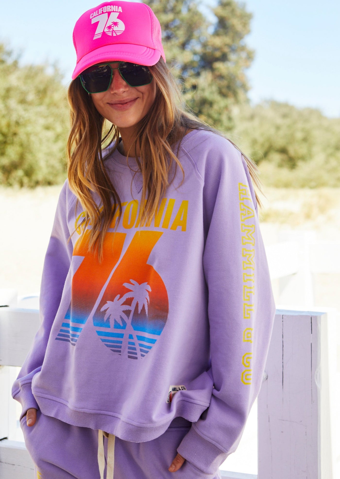 CALIFORNIA SWEAT - LAVENDER - SALE