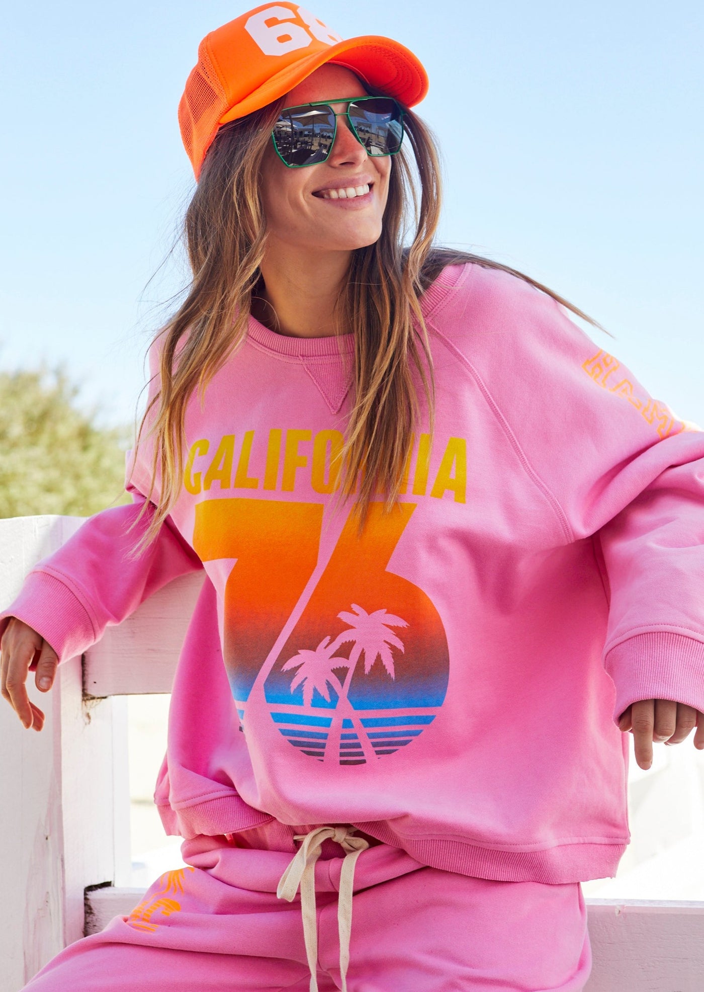 CALIFORNIA SWEAT - PINK - SALE