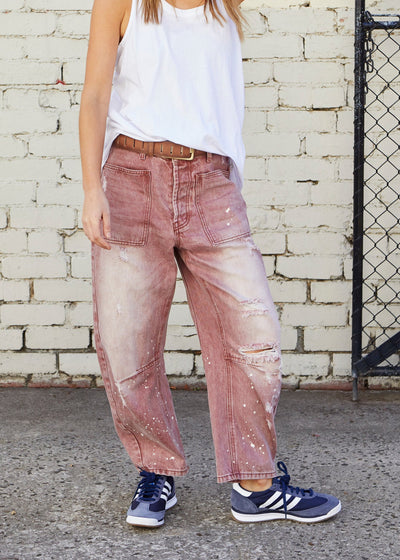 VINTAGE WASH CARPENTER JEAN - ROSE WASH