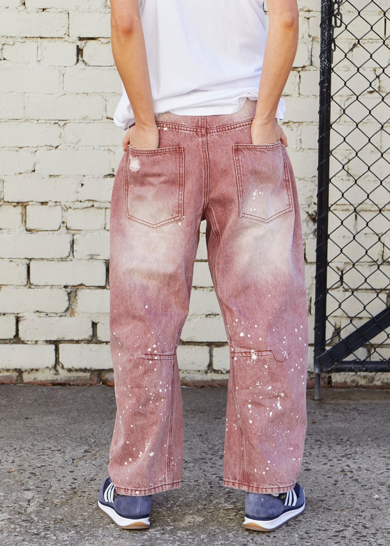 VINTAGE WASH CARPENTER JEAN - ROSE WASH