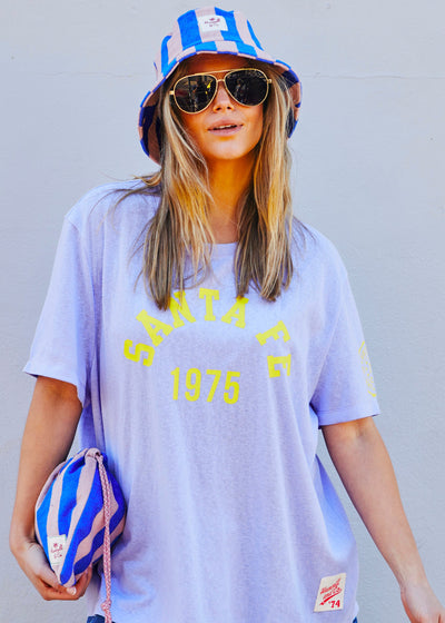 Hammill & Co soft mauve slouchy tee, it delivers that perfectly relaxed, lived-in vibe.