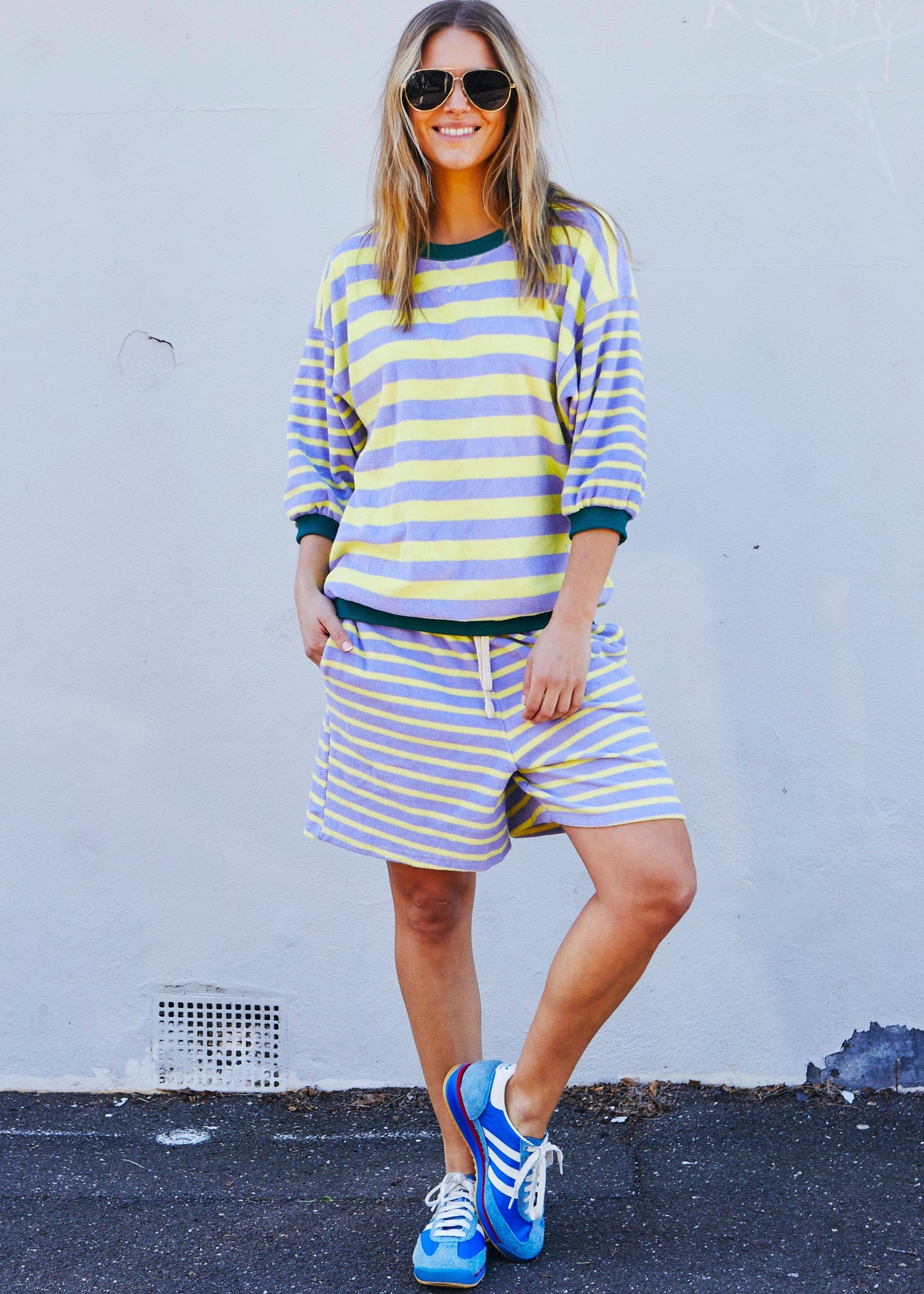 Hammill & Co new 3/4 sleeve sweat is the perfect blend of comfort and effortless style. Designed with a relaxed, easygoing fit and sleeves that finish just below the elbow, it gives you that laid-back sweatshirt feel without the bulk.